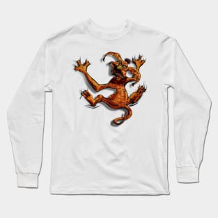 Front Print "Crummby" Friend Long Sleeve T-Shirt